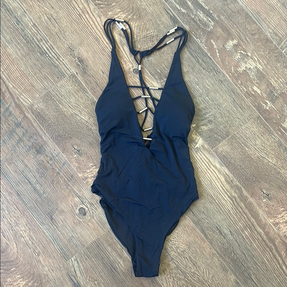 TiniBikini Black One Piece Swimsuit